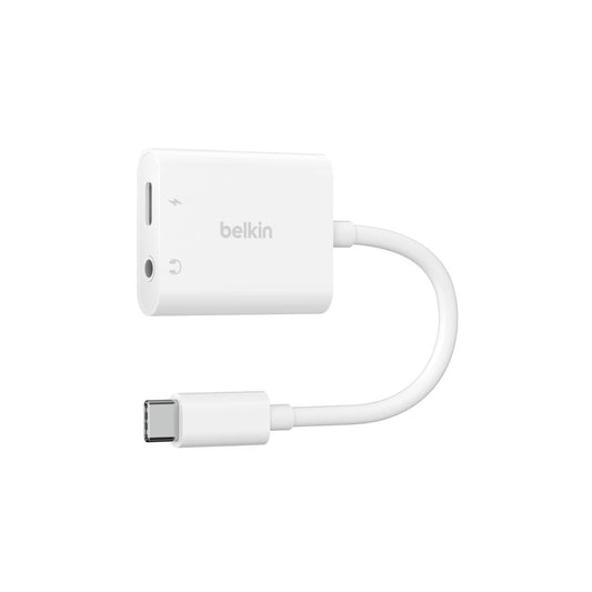 Belkin RockStar USB-C Till Hörlursuttag/Laddningsadapter