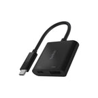 Belkin Usb C To Hdmi + Charge Adapter Usb C Hane till Hdmi, Usb C (endast ström)