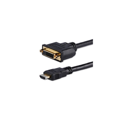 Startech 20cm Hdmi (M) till Dvi D (F) Video Cable Adapter