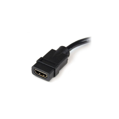 Startech 20cm Hdmi till Dvi Dongle Adapter Cabl Hdmi Female till Dvi D Male