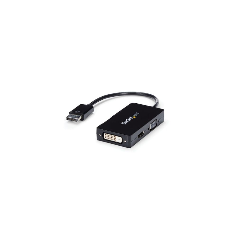 Startech Displayport till Vga / Dvi / Hdmi Adapter 3 In 1 Dp Converter