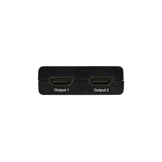 Startech Hdmi 2 Port 4K Video Splitter Powered By Usb Or Power Adapter