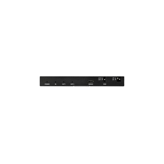 Startech Hdmi Splitter 2 Port Hdmi 2.0 4K 60Hz With Scaler 7.1 Sound