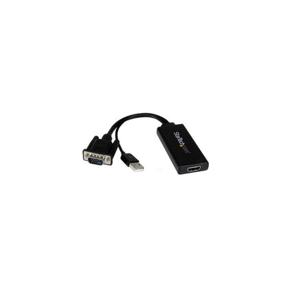 Startech Vga till Hdmi Adapter With Usb Audio M Power