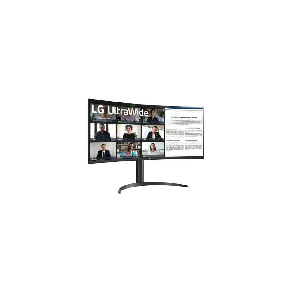 LG UltraWide 34WR55QK-B 34" - UltraWide - Böjd - 3440x1440 - VA - 21:9 - 100Hz