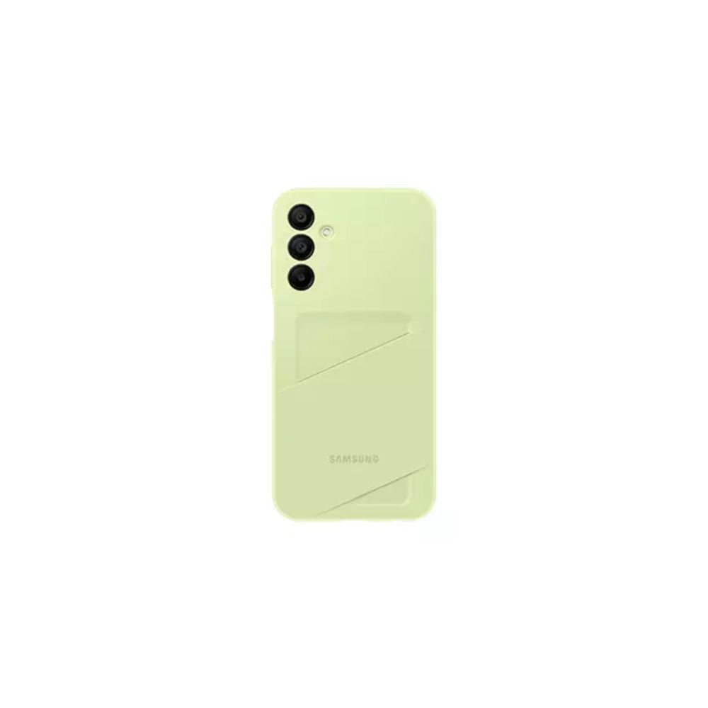 Samsung Galaxy A15 Card Slot Case Limegrön