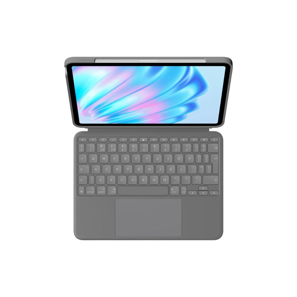 Logitech Combo Touch för iPad Air (4/5 Gen) - UK Keyboard