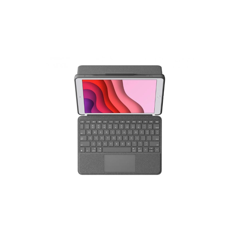 Logitech Combo Touch för iPad (7/8/9 Gen) - UK Keyboard