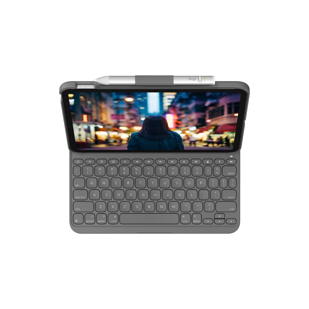 Logitech Slim Folio för iPad (10:e Gen) - US Keyboard