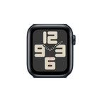 Apple Watch SE - GPS - 40mm - Midnatt Aluminiumboett - Midnatt Sportband S/M