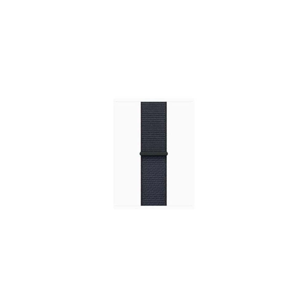 Apple Watch Series 10 - GPS + Cellular - 42mm - Svart Aluminiumboett - Svart Sportloop
