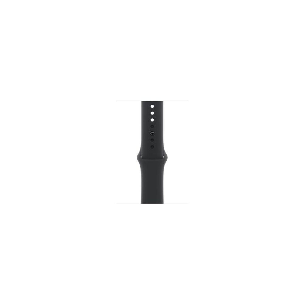 Apple Watch Series 10 - GPS + Cellular - 42mm - Svart Aluminiumboett - Svart Sportband M/L