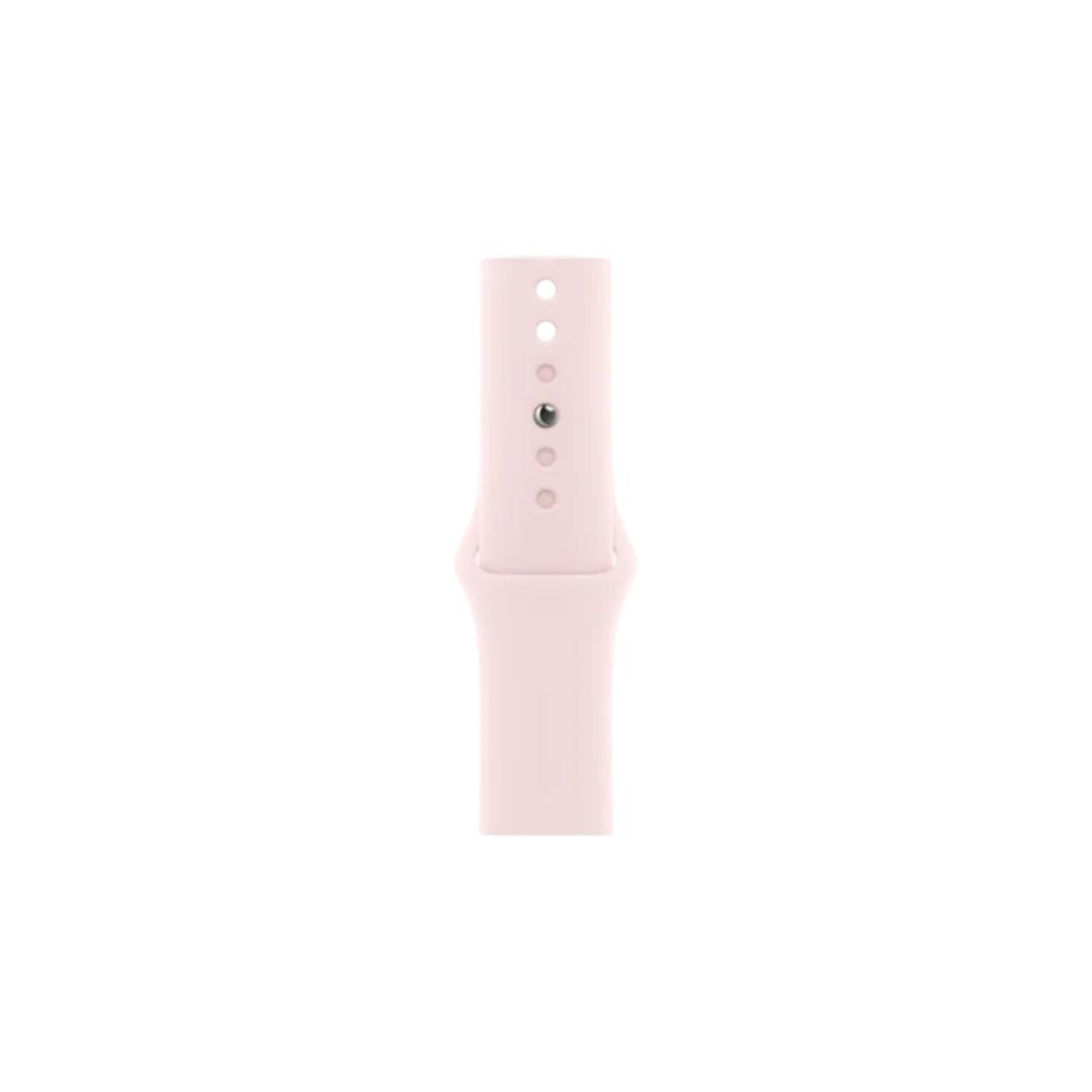 Apple Watch Series 9 - GPS + Cellular - 41mm - Rosa Aluminiumboett - Ljusrosa Sportband S/M
