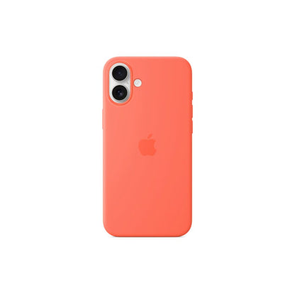 Apple Silikonskal med MagSafe till iPhone 16 - Orange
