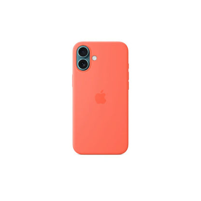 Apple Silikonskal med MagSafe till iPhone 16 Plus - Orange