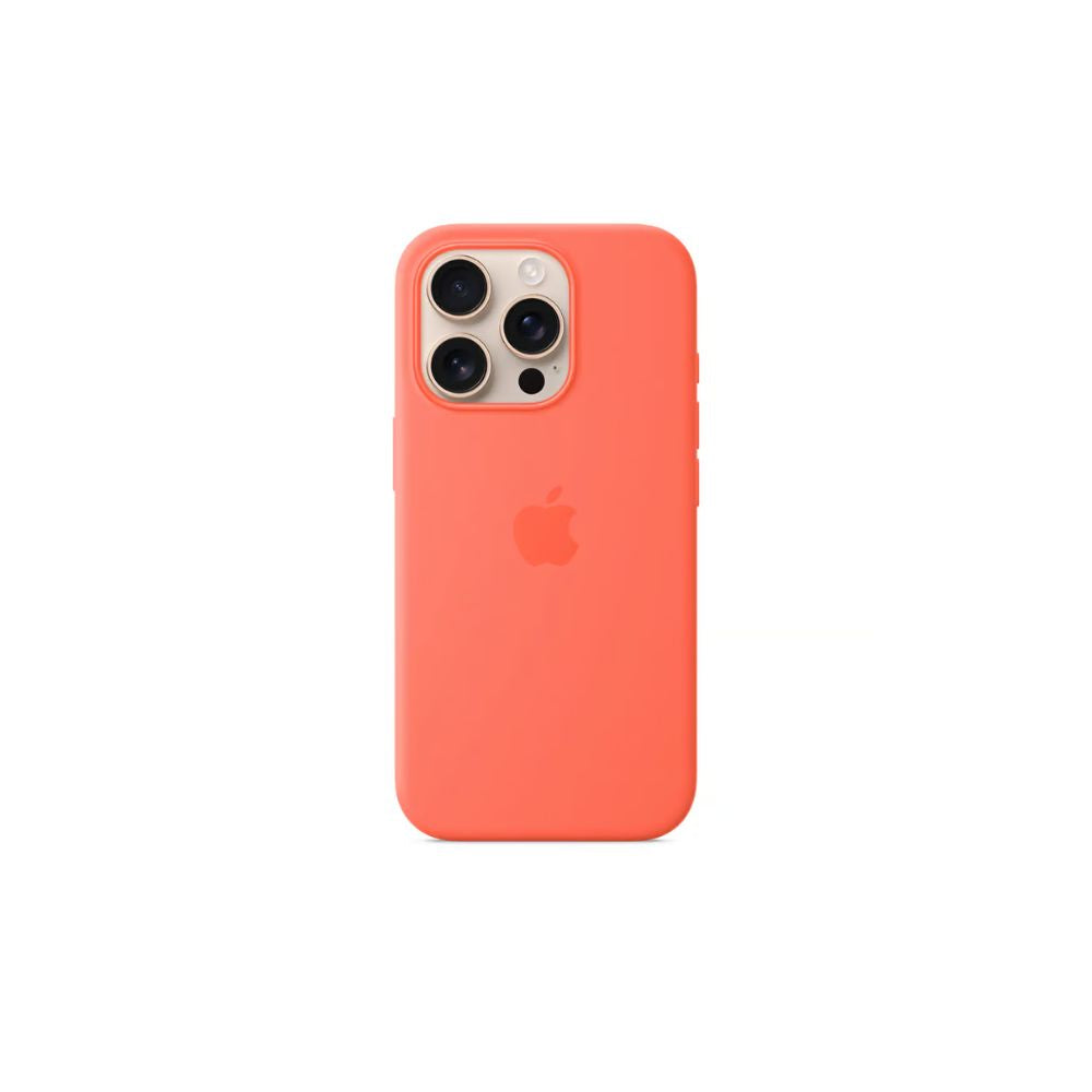 Apple Silikonskal med MagSafe till iPhone 16 Pro - Orange