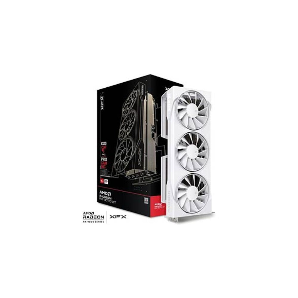 XFX Swift Radeon RX 9070 XT 16GB White