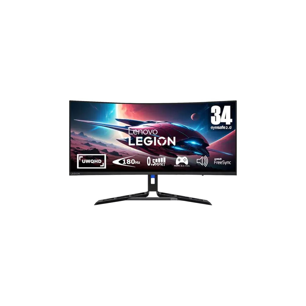 Lenovo Legion 34" - Ultrawide - Böjd - 3440x1440 - VA - 180Hz