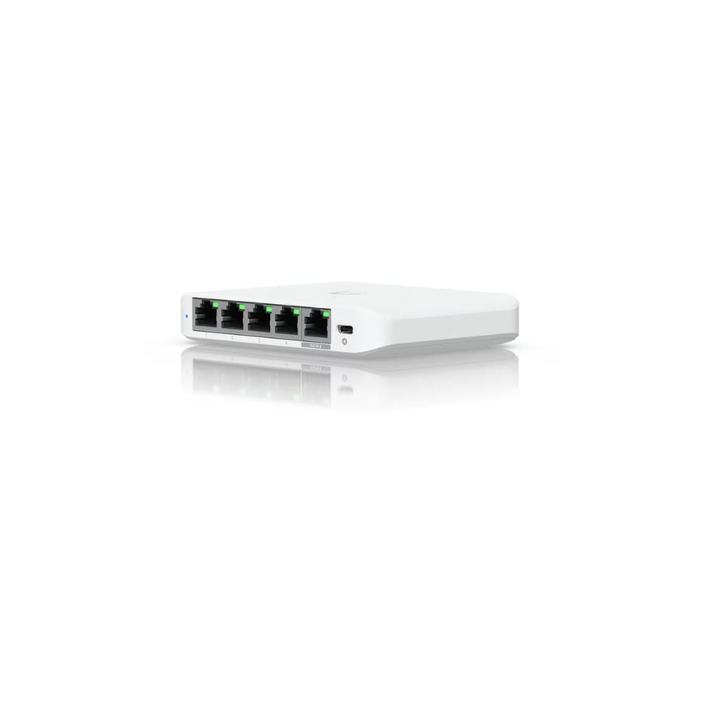 Ubiquiti UniFi Switch Flex Mini 2.5GbE Switch 5-porte PoE