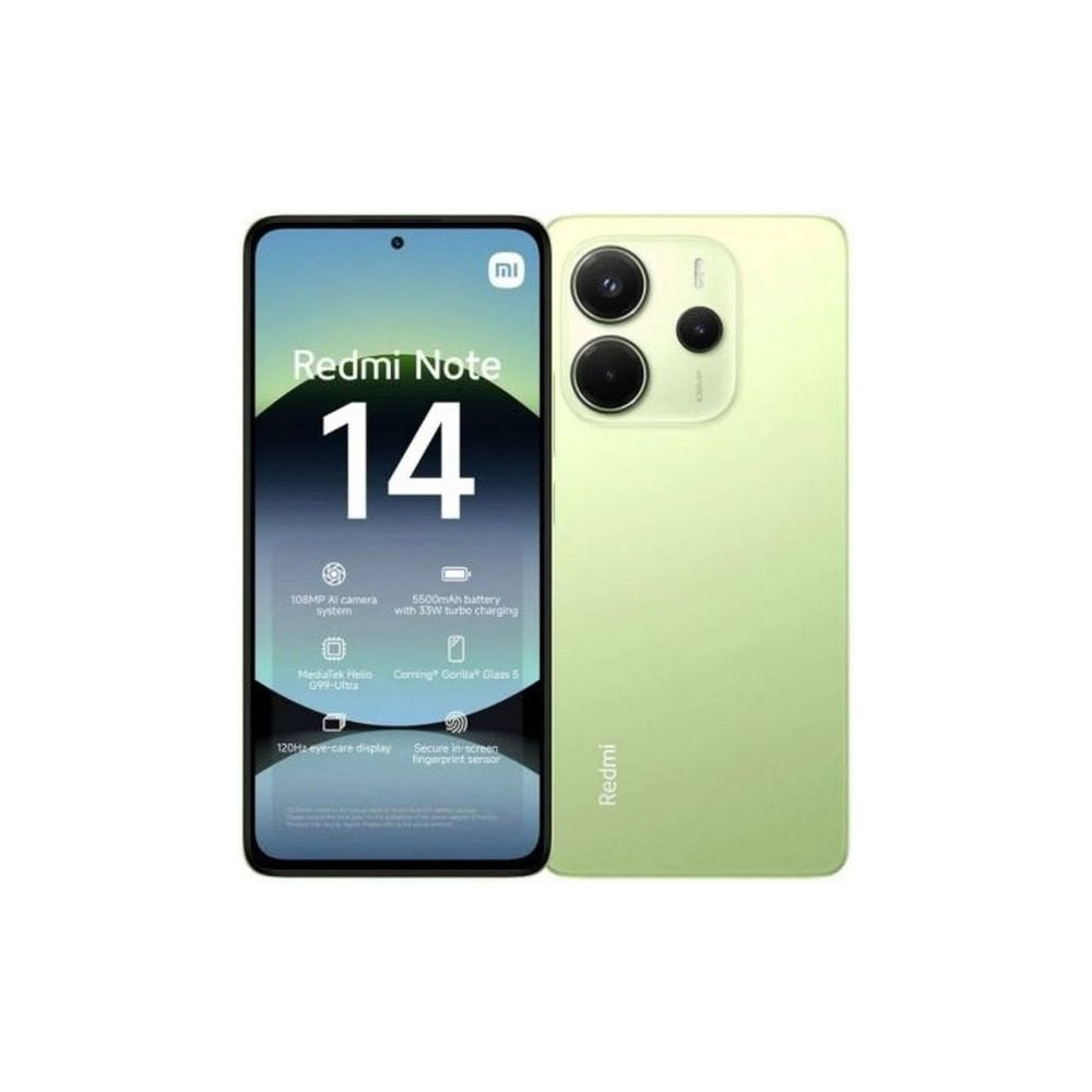 Xiaomi Redmi Note 14 256GB Limegrön