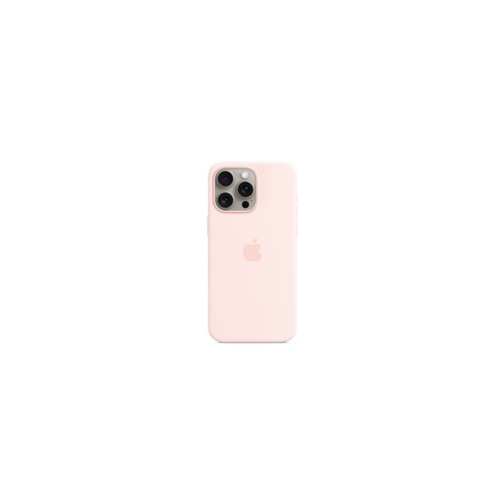 Apple Silikonskal med MagSafe Till iPhone 15 Pro Max - Rosa