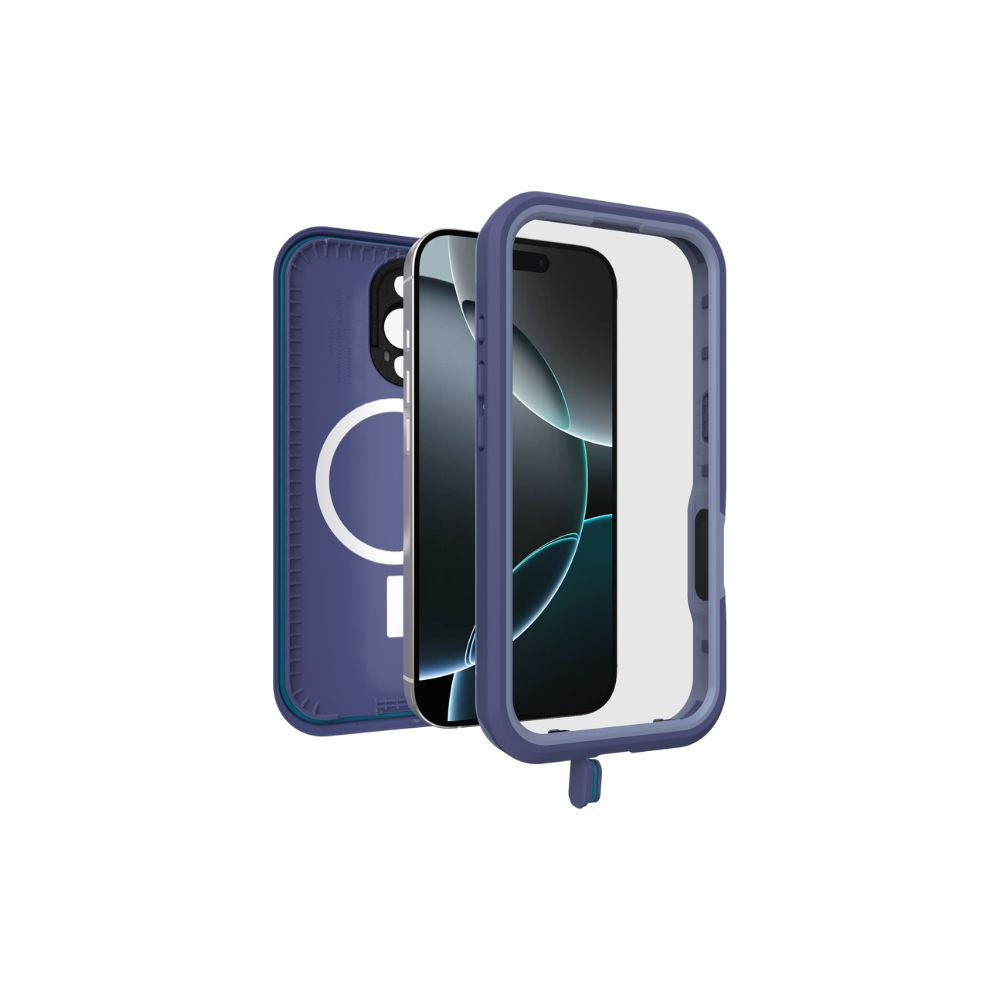OtterBox Fre MagSafe för iPhone 16 Pro Blå