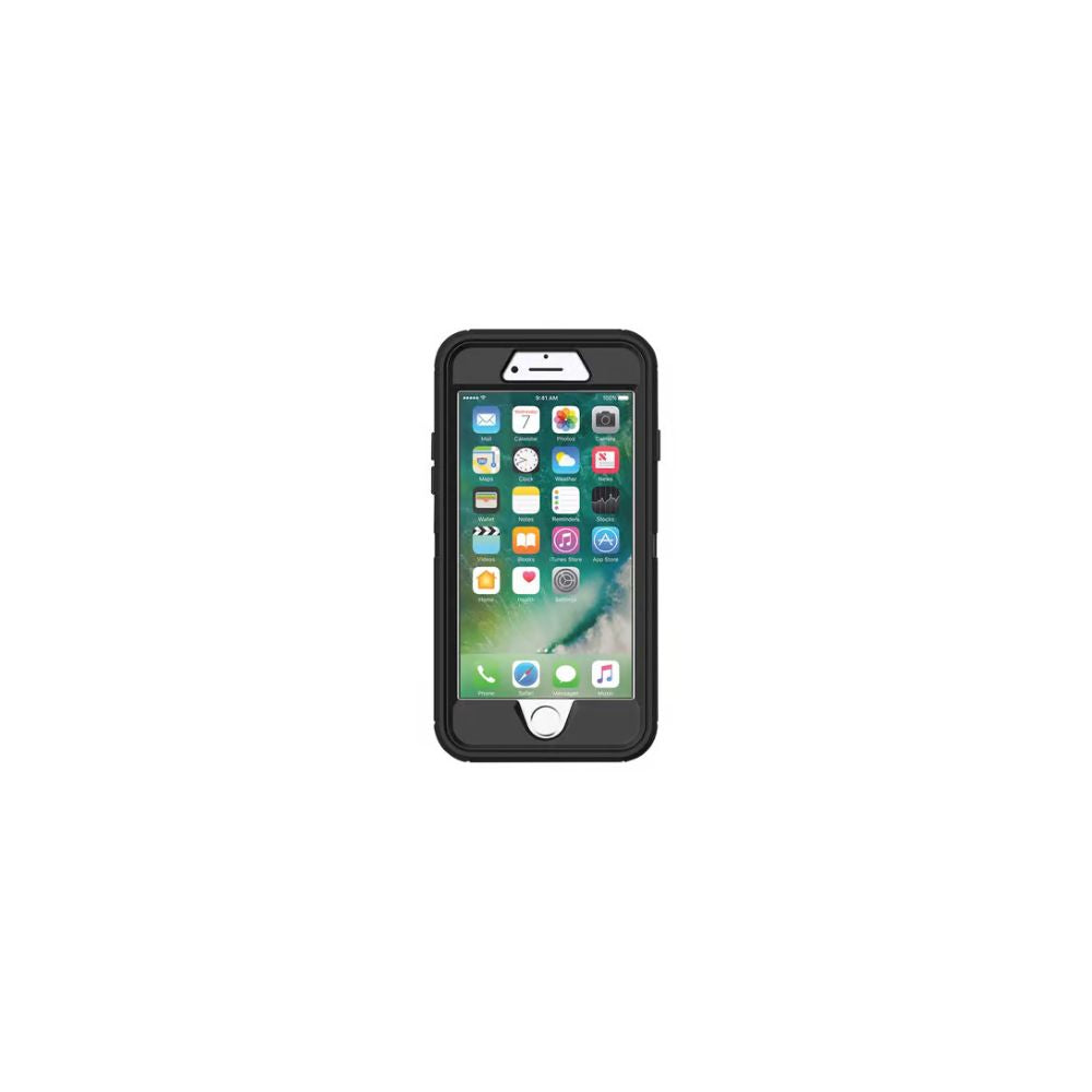 OtterBox Defender Skal för iPhone 7, 8 Svart