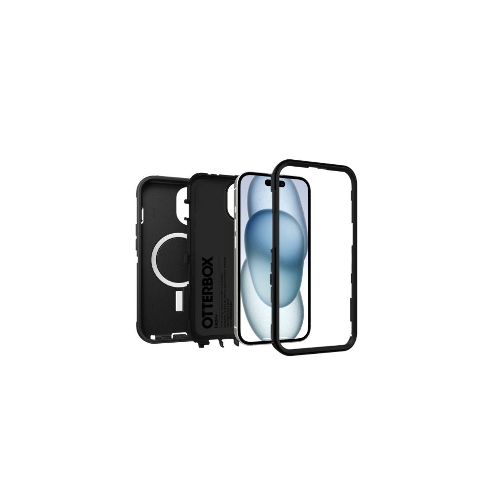 OtterBox Defender Skal med MagSafe för iPhone 15/14/13 Svart