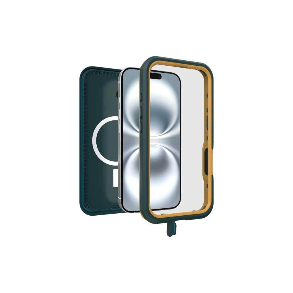 OtterBox Mobilskal med MagSafe för iPhone 16 Grön