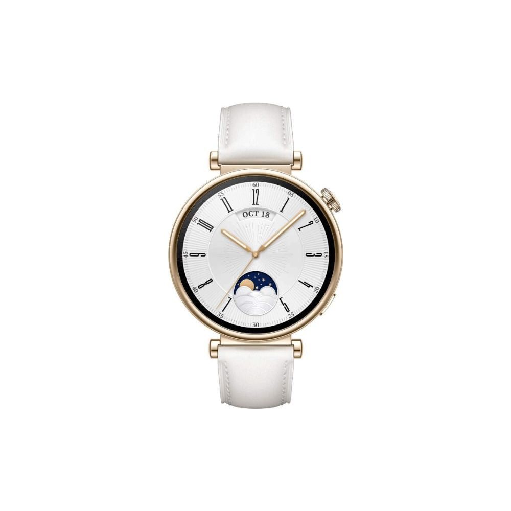Huawei Watch GT 4 Classic Rostfritt stål Case 41mm Vit