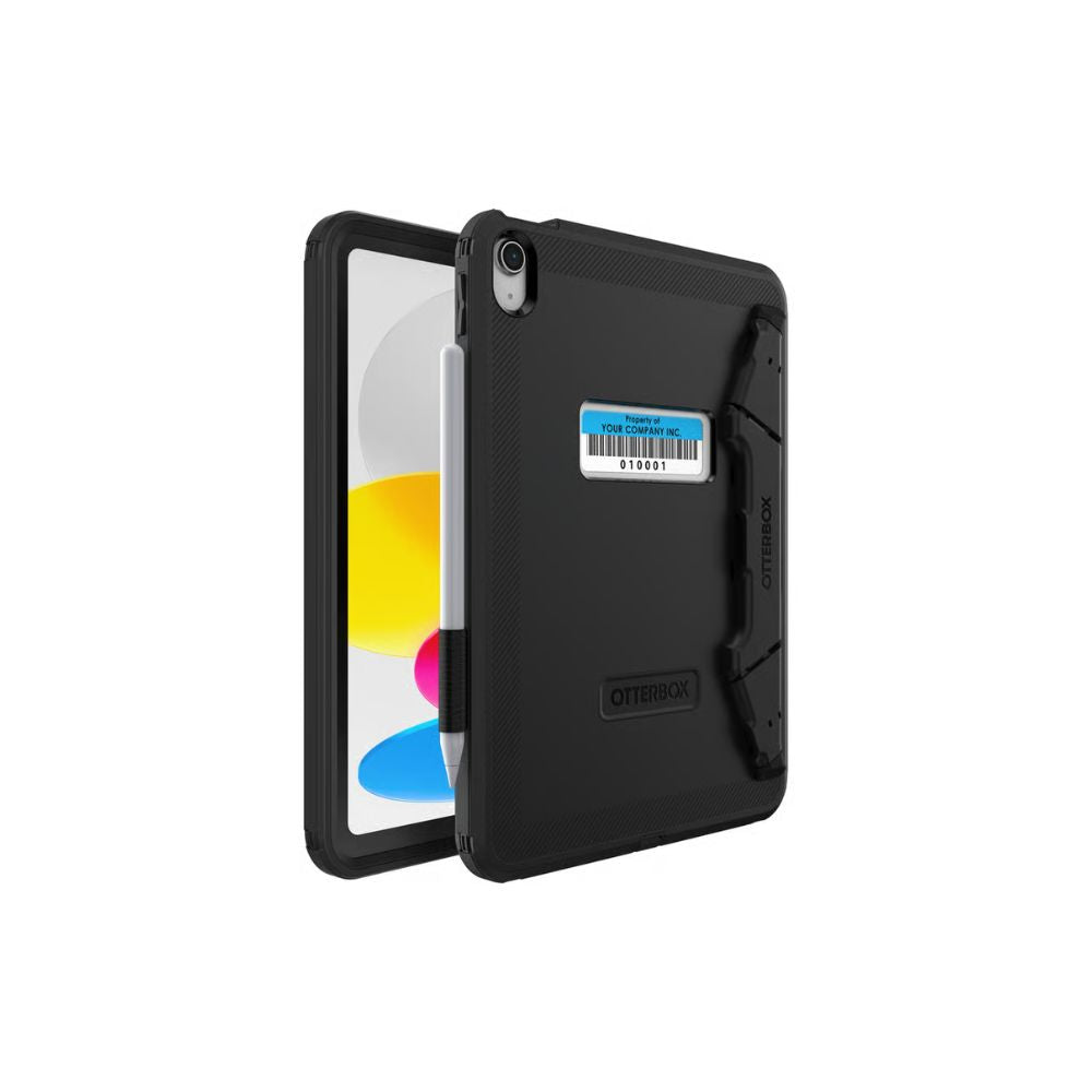 OtterBox Defender Series Robust Fodral med Ställ Och Skärmskydd till iPad 10.9" Svart