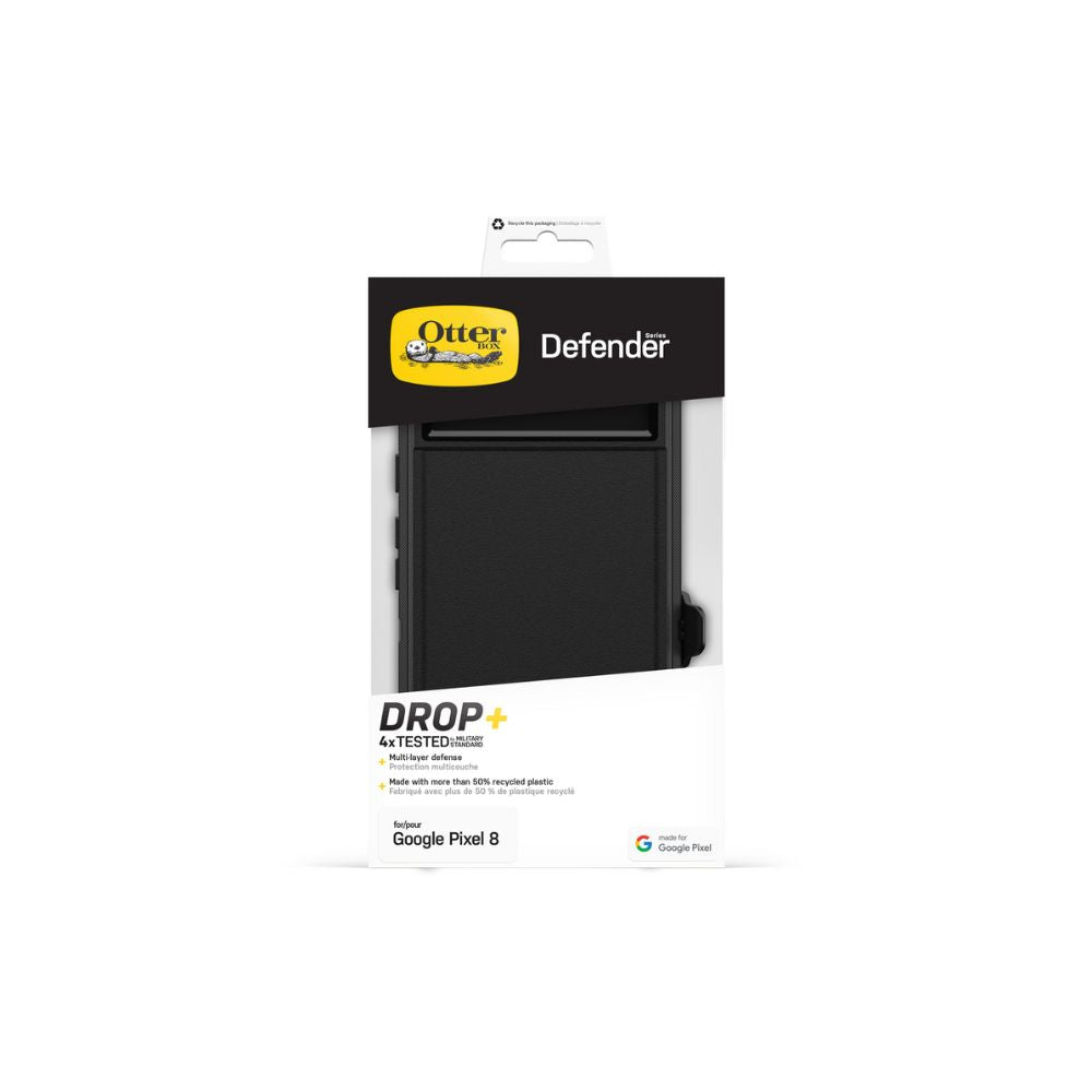 OtterBox Defender Series Skal för Google Pixel 8 Svart
