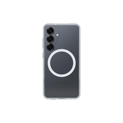 OtterBox Symmetry Clear Magnets Skal för Samsung Galaxy S25 Transparent