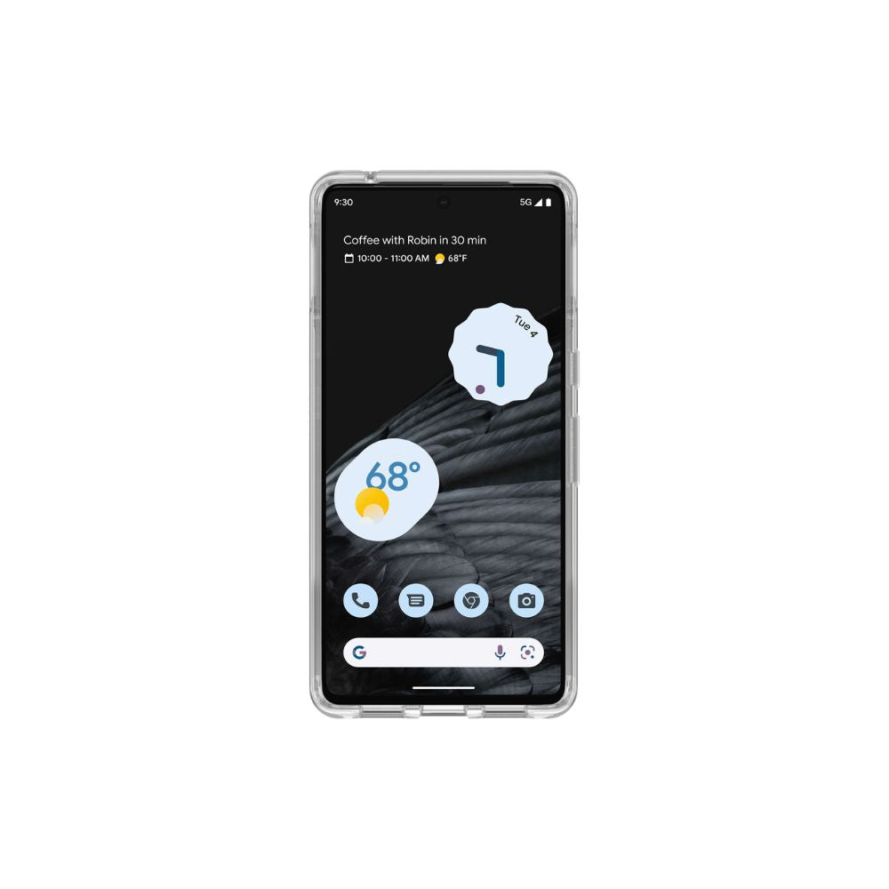 OtterBox Symmetry Series Clear Skal för Google Pixel 7 Pro Transparent