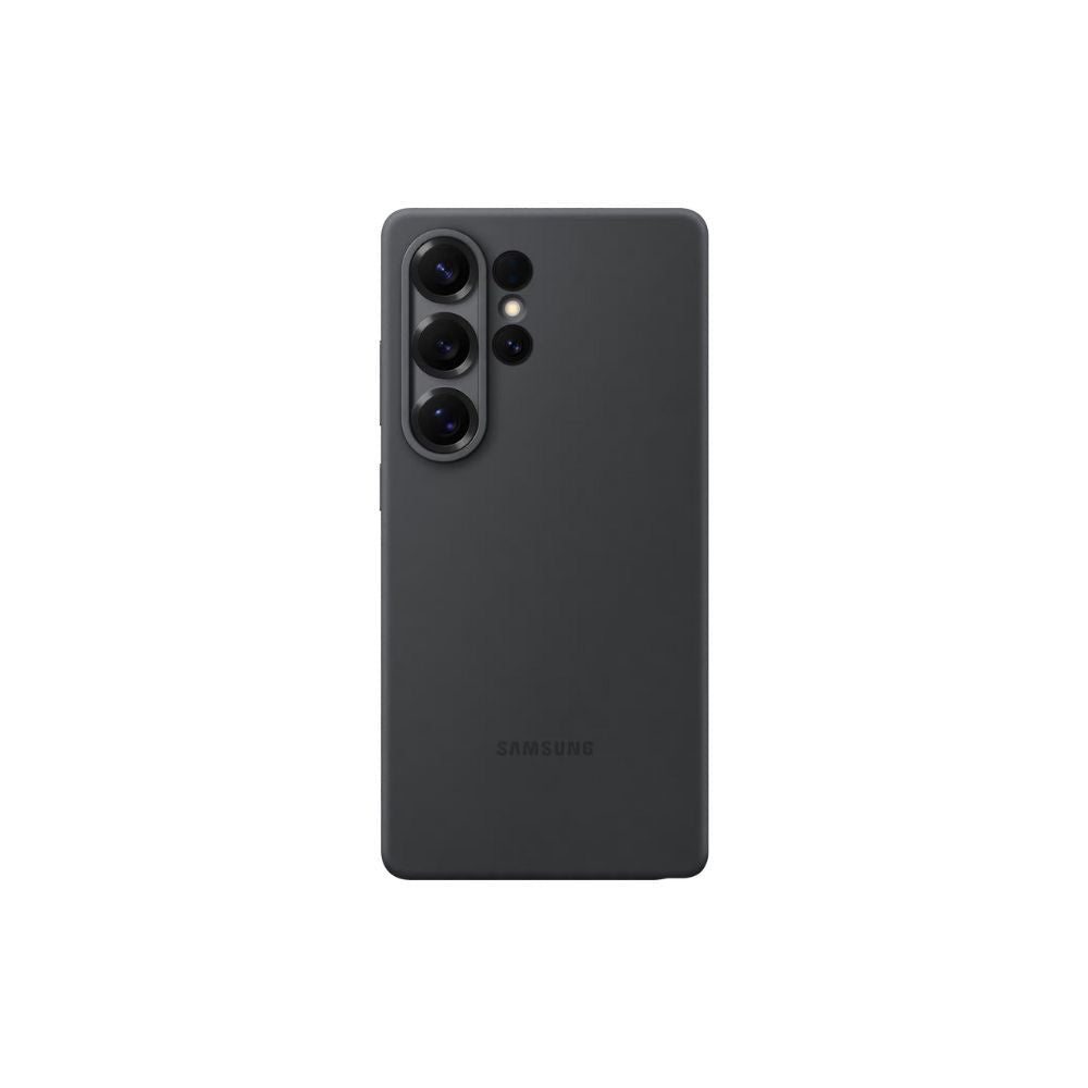 Samsung S25 Ultra Silikon Skal Svart