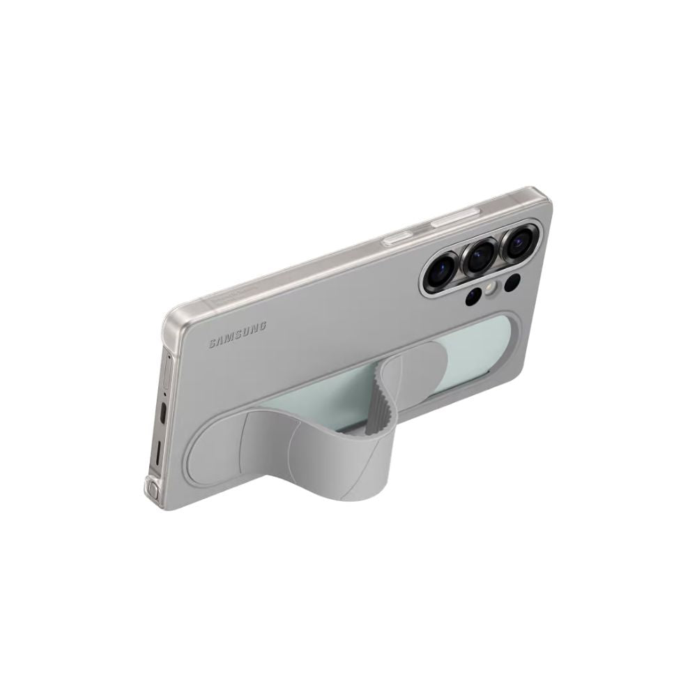 Samsung S25 Ultra Standing Grip Skal Grå