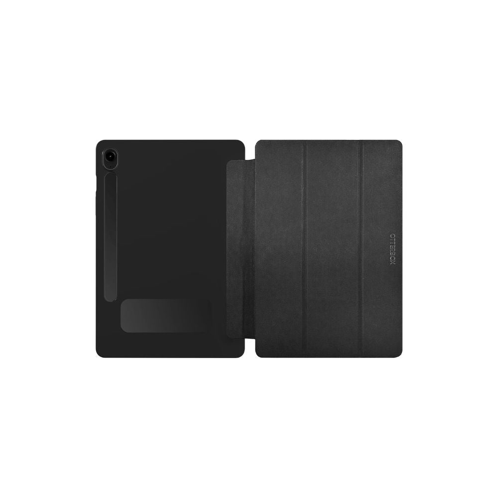 OtterBox React Folio Series Vikbart Skal för Samsung Samsung Galaxy Tab S9 FE Svart