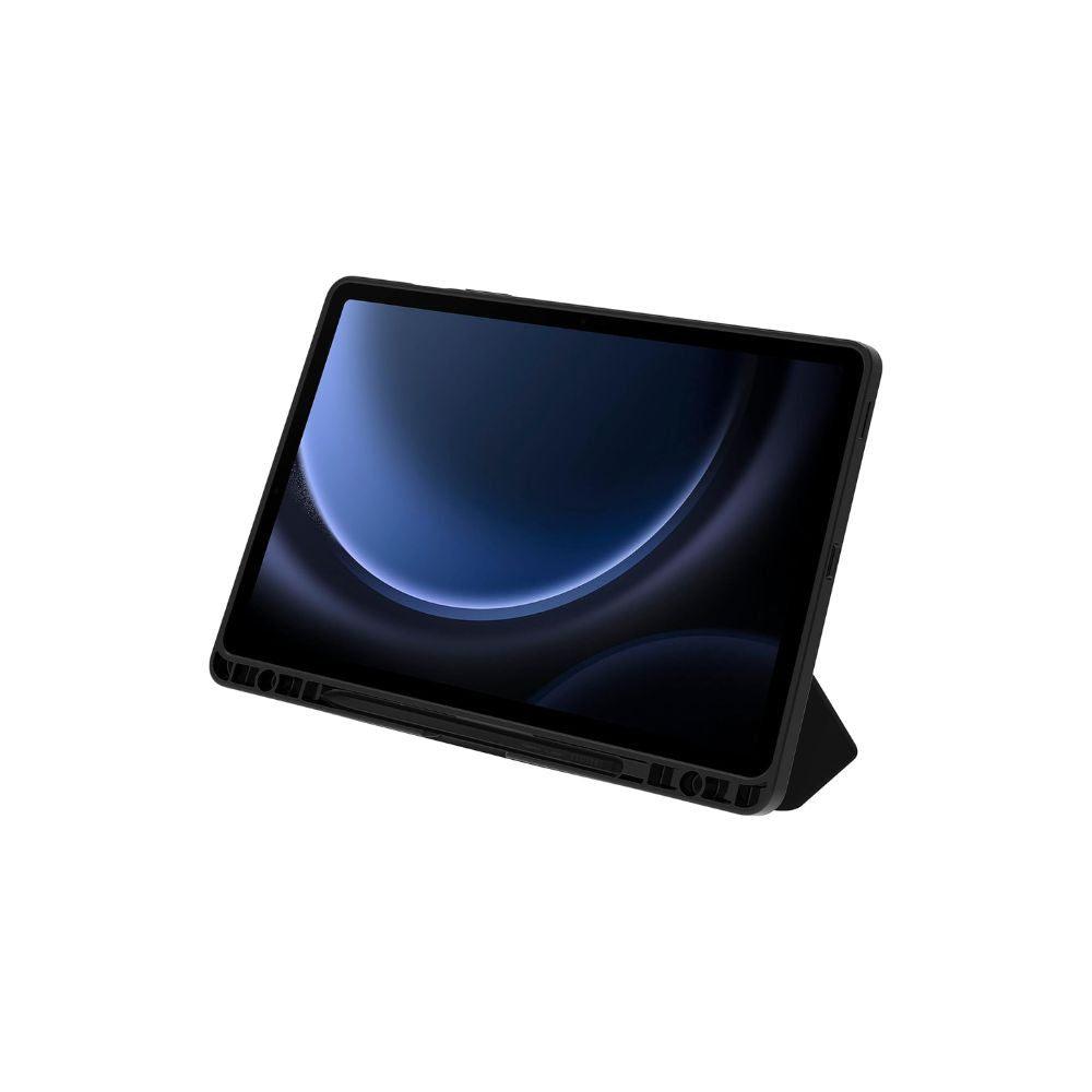 OtterBox React Folio Series Vikbart Skal för Samsung Samsung Galaxy Tab S9 FE Svart