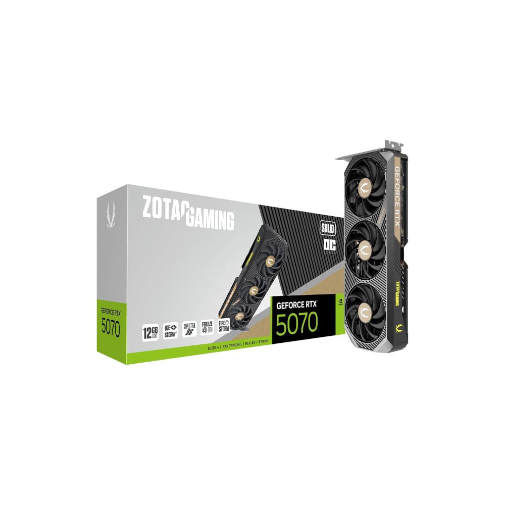 ZOTAC Gaming GeForce RTX 5070 SOLID 12GB OC