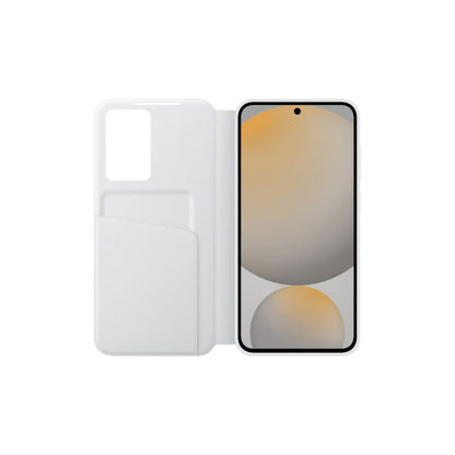 Samsung Smart View Wallet Skal för Samsung Galaxy S24 FE Vit