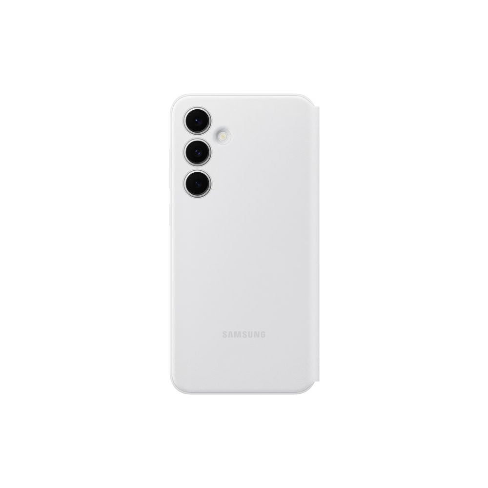 Samsung Smart View Wallet Skal för Samsung Galaxy S24 FE Vit