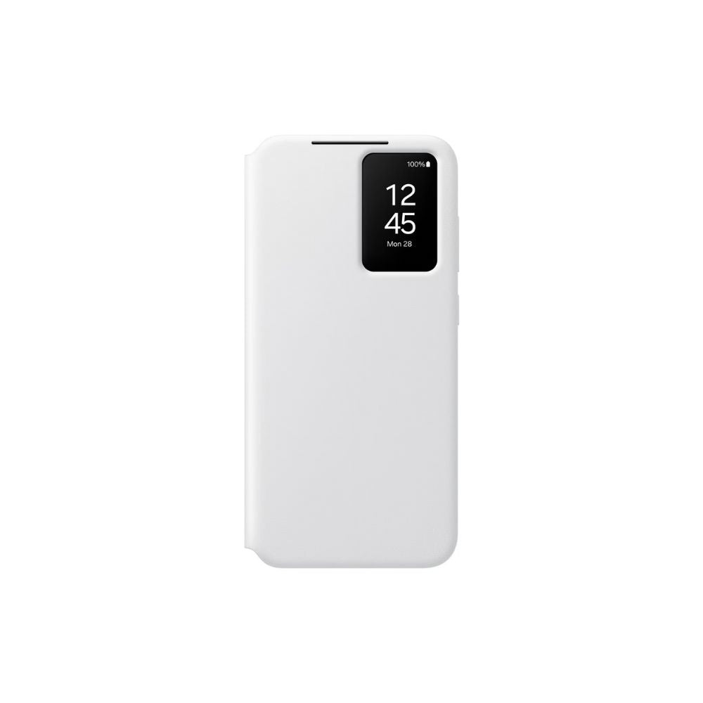 Samsung Smart View Wallet Skal för Samsung Galaxy S24 FE Vit