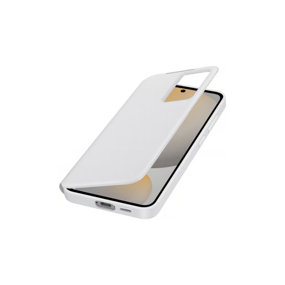 Samsung Smart View Wallet Skal för Samsung Galaxy S24 FE Vit