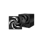 Arctic P12 5-pack Svart 120mm