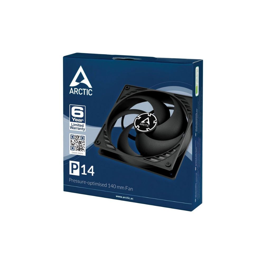 Arctic P14 Svart 140mm