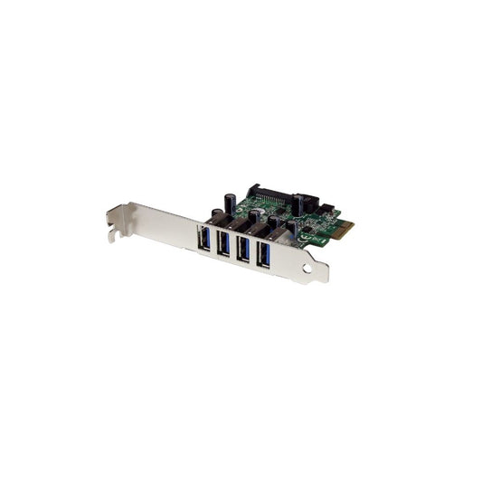 StarTech SuperSpeed PCIe USB 3.0 Card med fyra portar