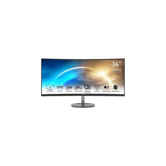 MSI PRO MP341CQ 34" - Ultrawide - 3440x1440 VA 100Hz