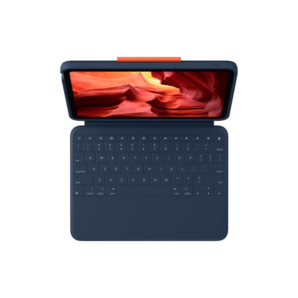 Logitech Rugged Combo 4 Tangentbordsfodral för iPad - Blå