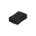 Deltaco HDMI-koppling HDMI-hona HDMI-hona (Svart, 4K/60 Hz)