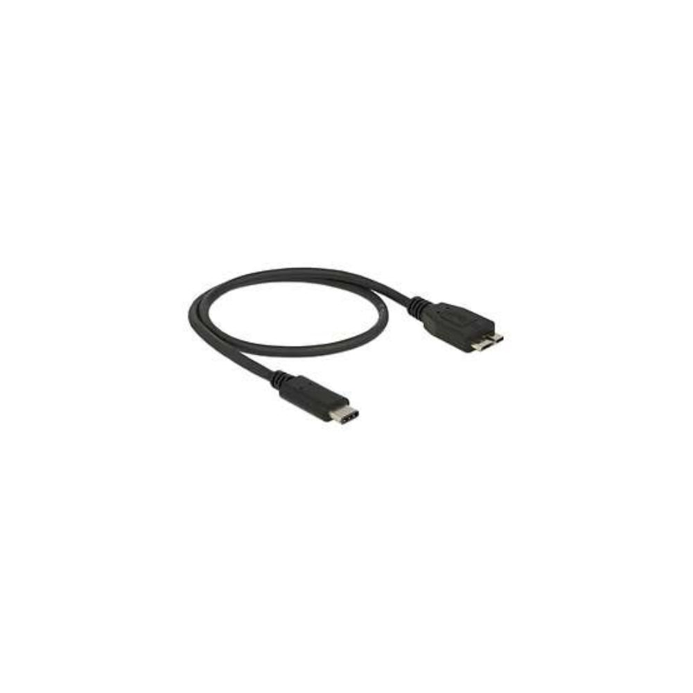 DeLock SuperSpeed USB C - USB Micro-B 3.1 0,5m